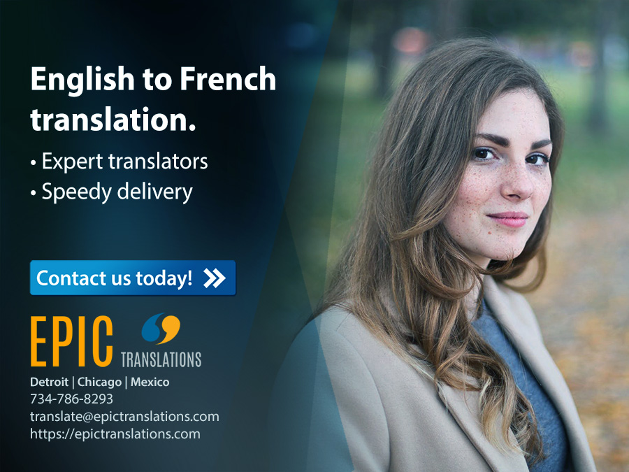 Translate English to French