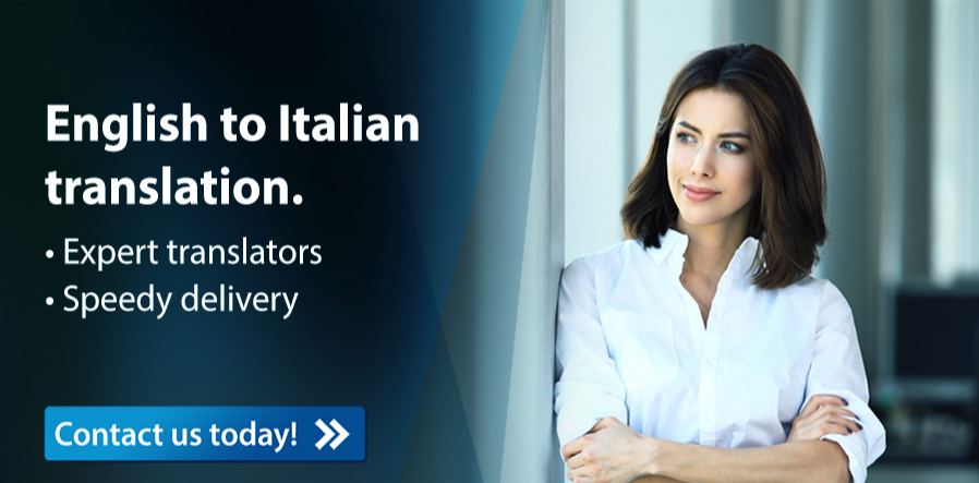 Translate English to Italian