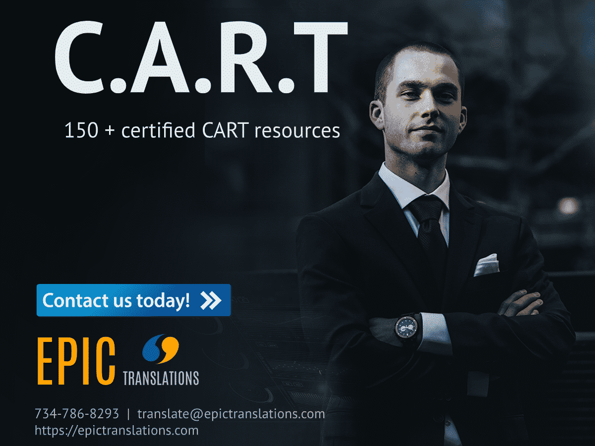 CART Service EPIC Translations