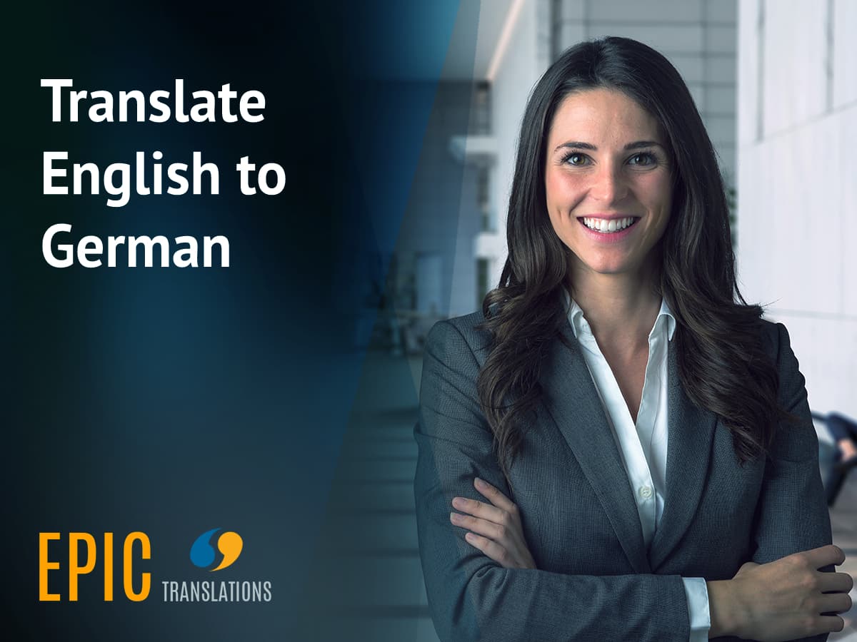 Translate English to German