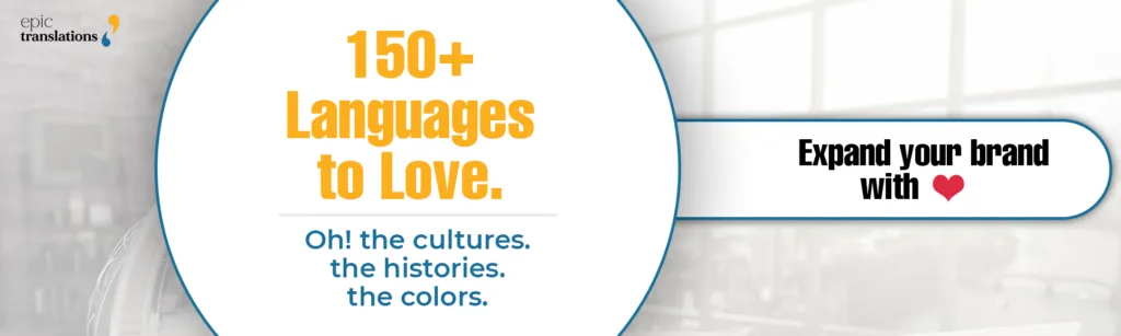 Work for EPIC Translations document translation service