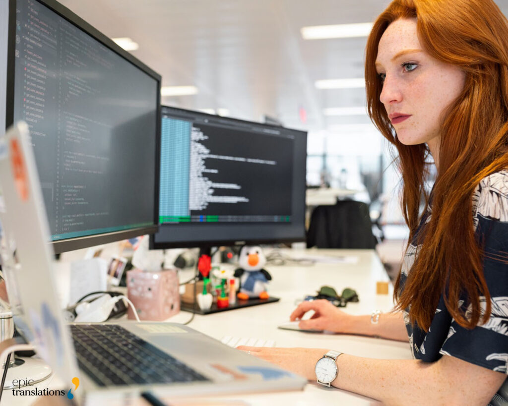 English to French translation service